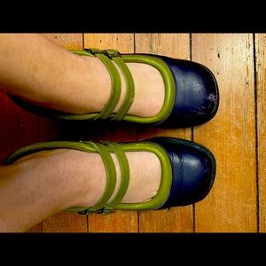 John Fluevog Aimee Mary Janes - 10.5 - rare color